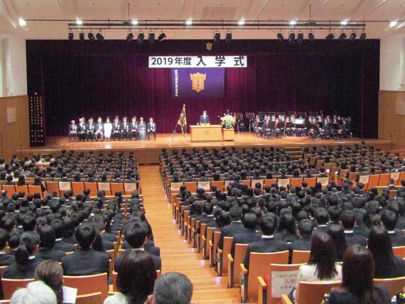 入学式の様子 入学式の様子